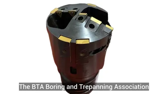 BTA Deep Hole Drill Tool, Boring Trepanning Association System, for CNC Machine